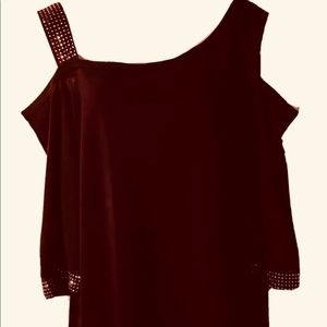 “Belldini” Excellent cond cold shoulder 2X Tunic